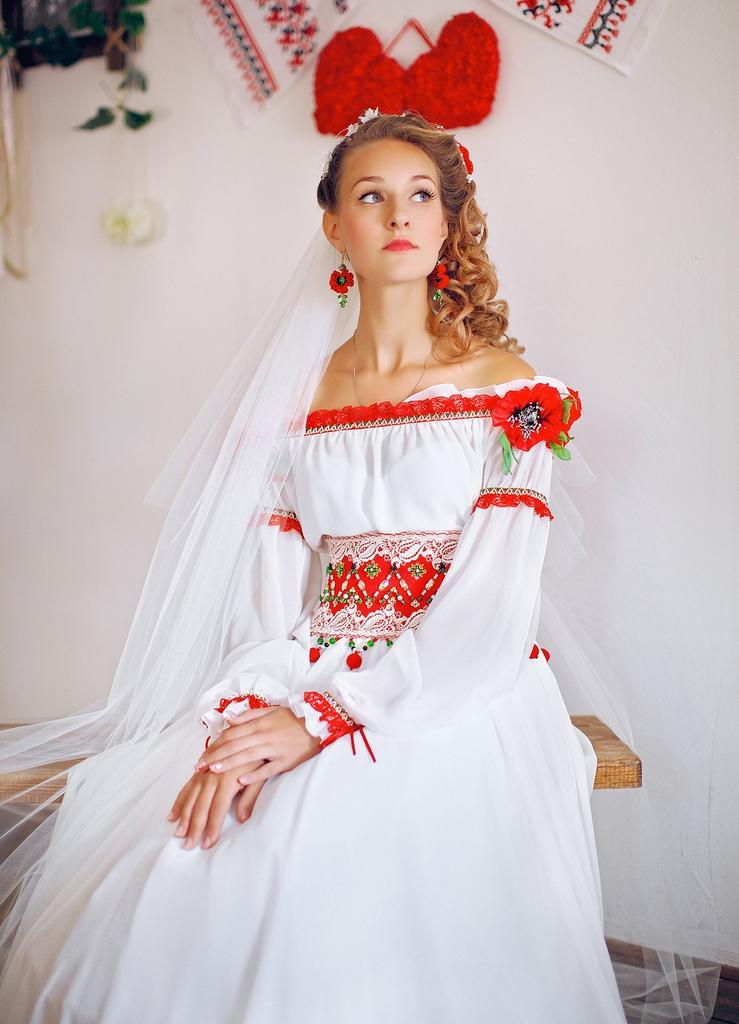 Платье Русский Стиль Фото